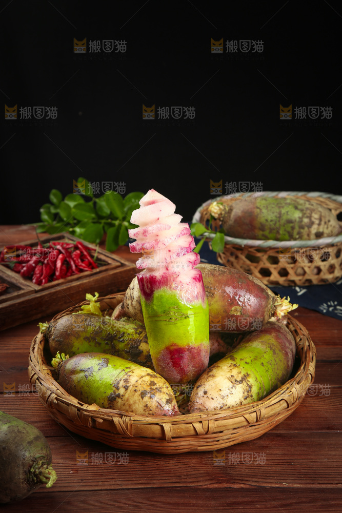 一篮冰激凌萝卜