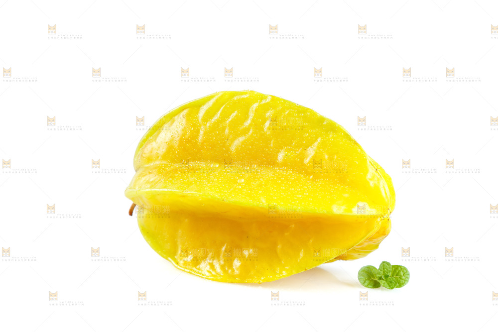 白底上放着漳州杨桃