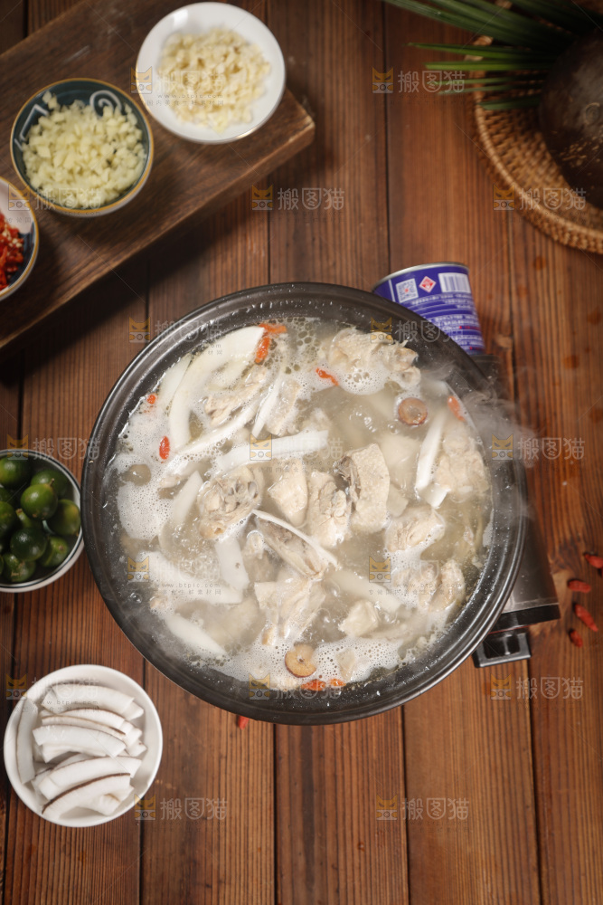 一锅椰子鸡