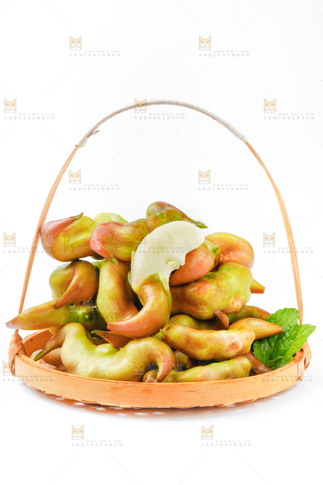 篮子里的菱角