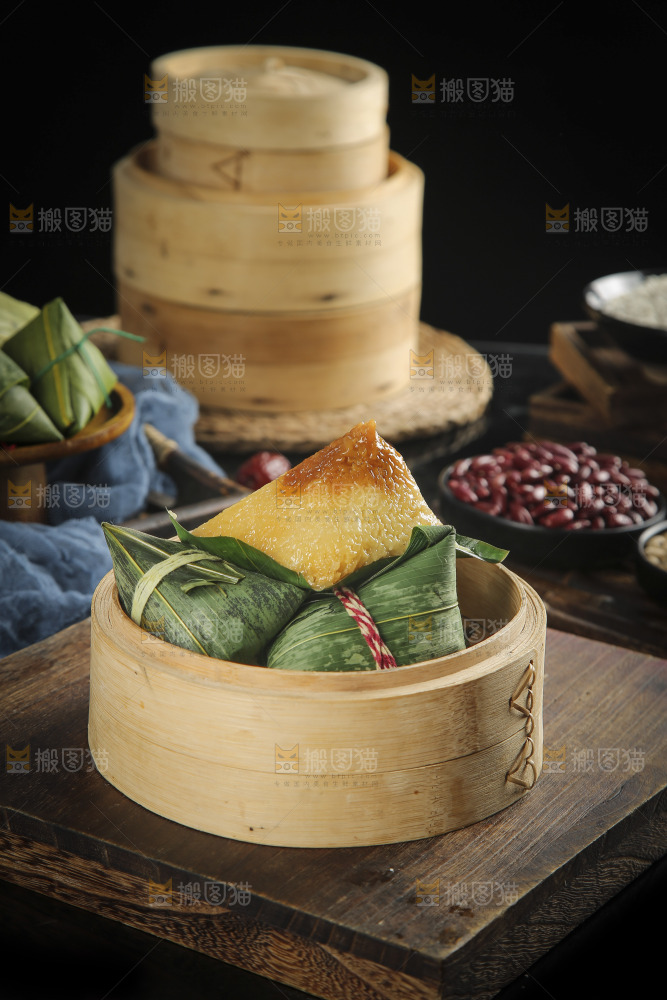 蒸笼里的粽子