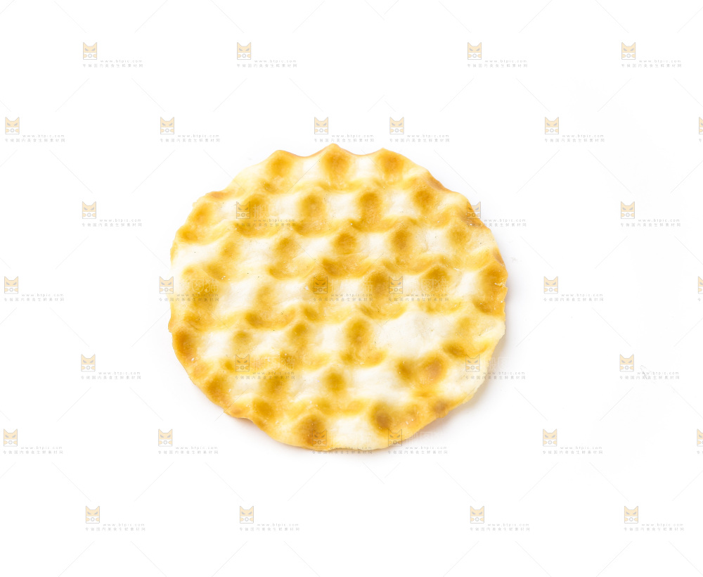白底上的石头饼