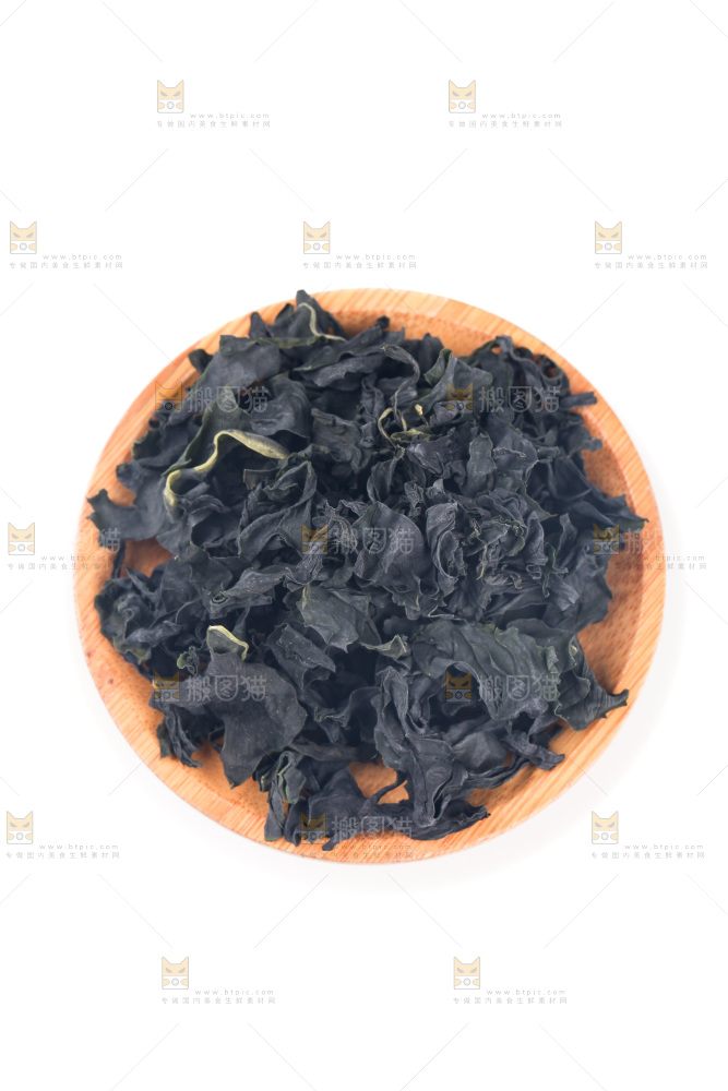 一盘干裙带菜