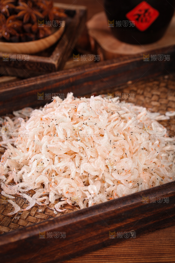 一堆虾米皮