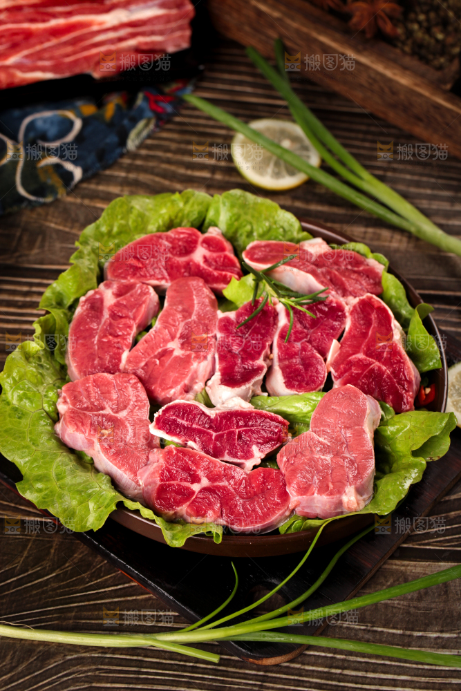 一盘牛腱子肉