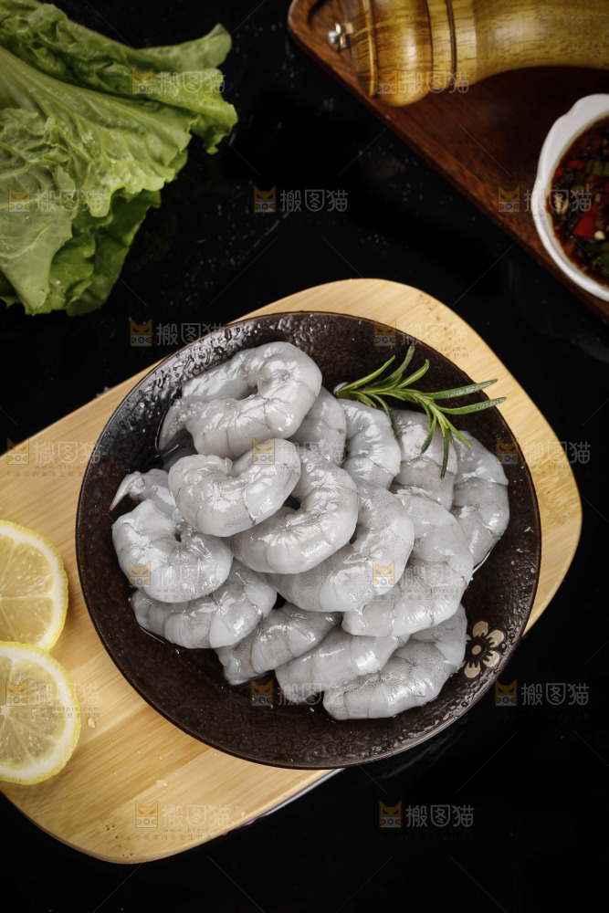 一盘青虾仁