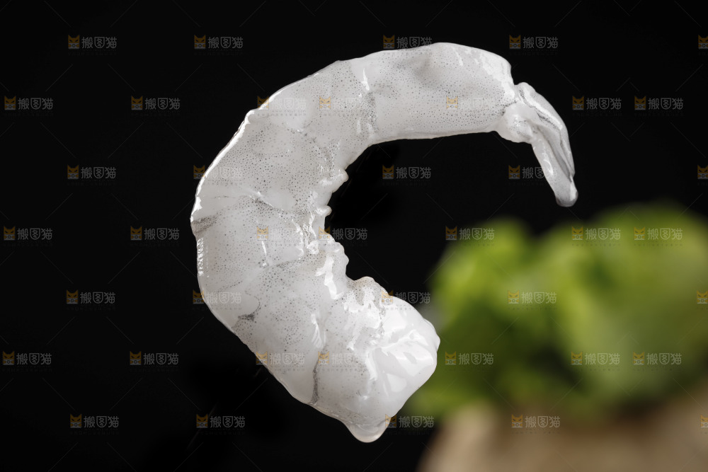 新鲜的大青虾仁