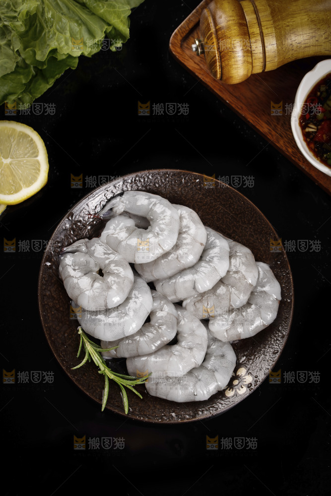 一盘青虾仁