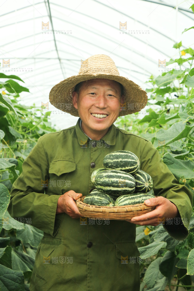 手里端着一篮博洋9号