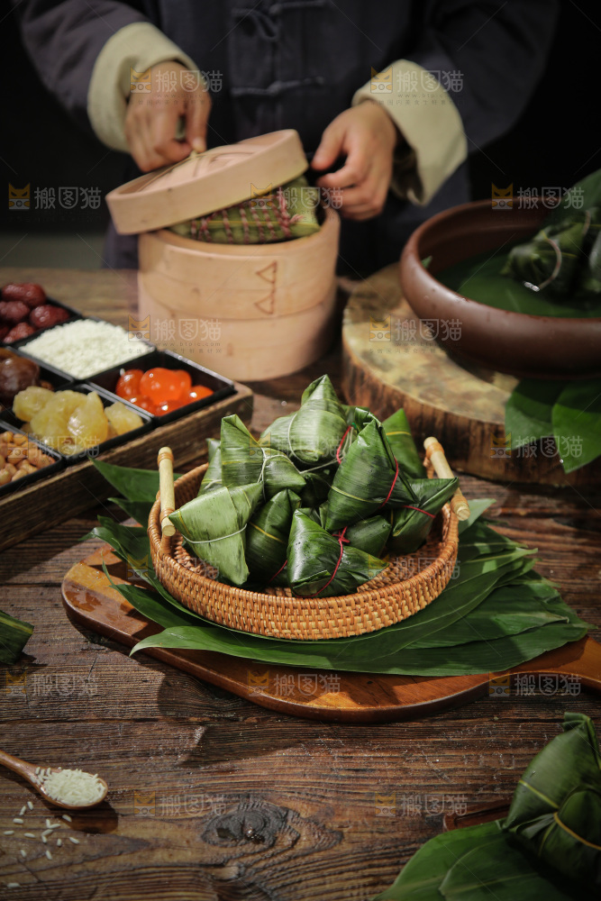 一篮端午节粽子