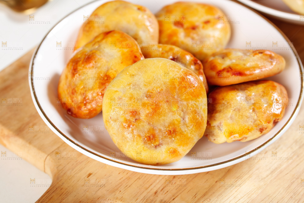 一盘广州鸡仔饼