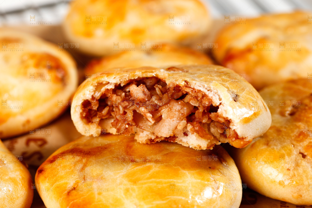 鸡仔饼纹理