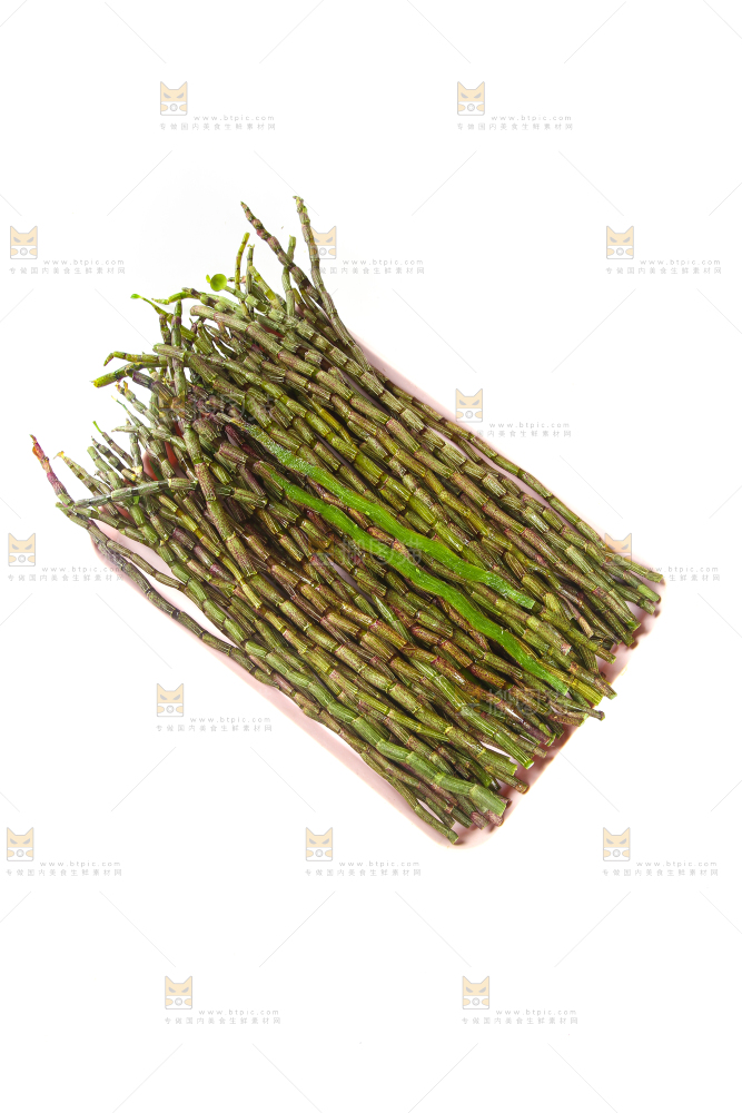 白底上一盘霍山石斛鲜条