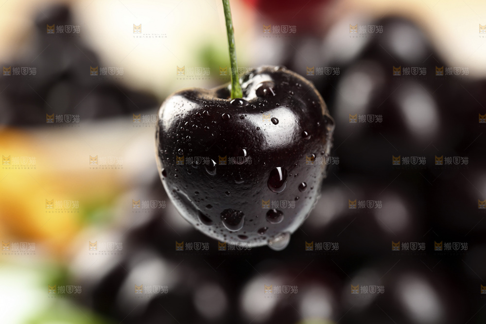 一颗黑珍珠车厘子