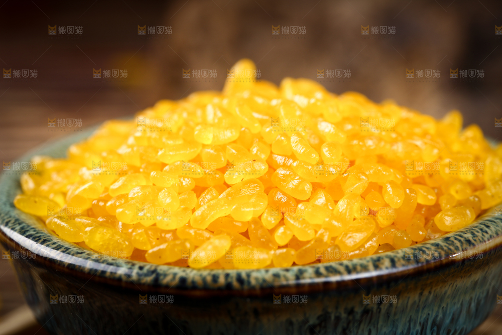 一碗黄金米特写