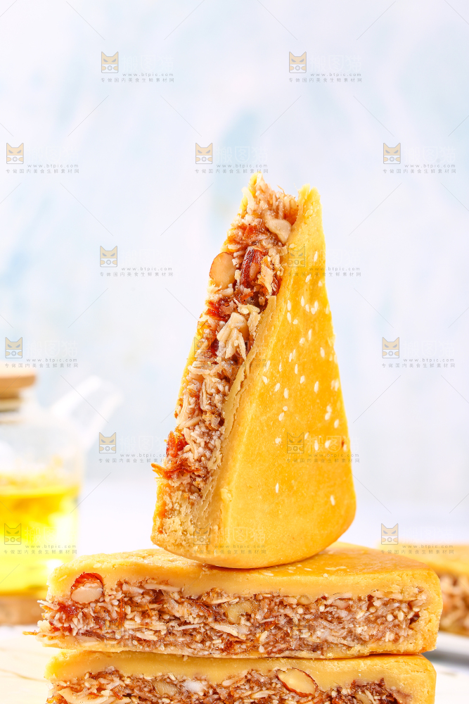 切块的拖罗饼