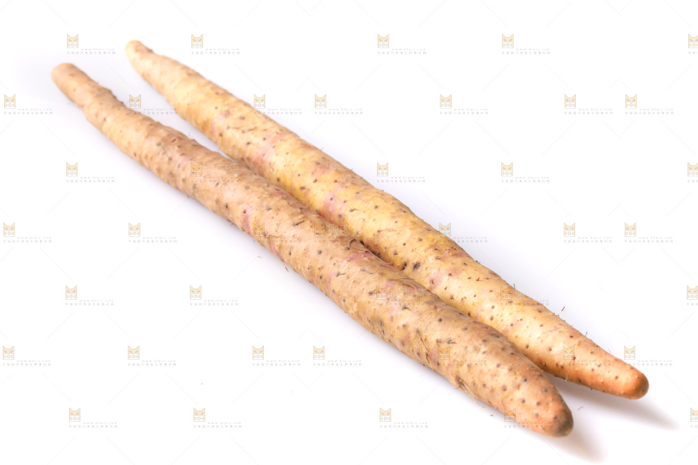 白底上的铁杆山药