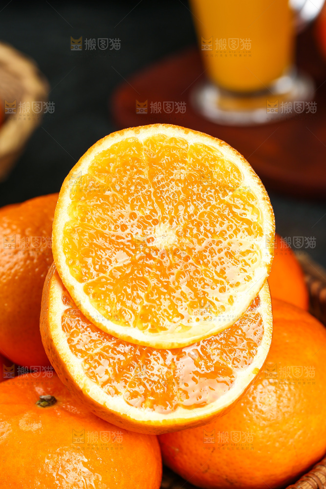 一堆新鲜沃柑