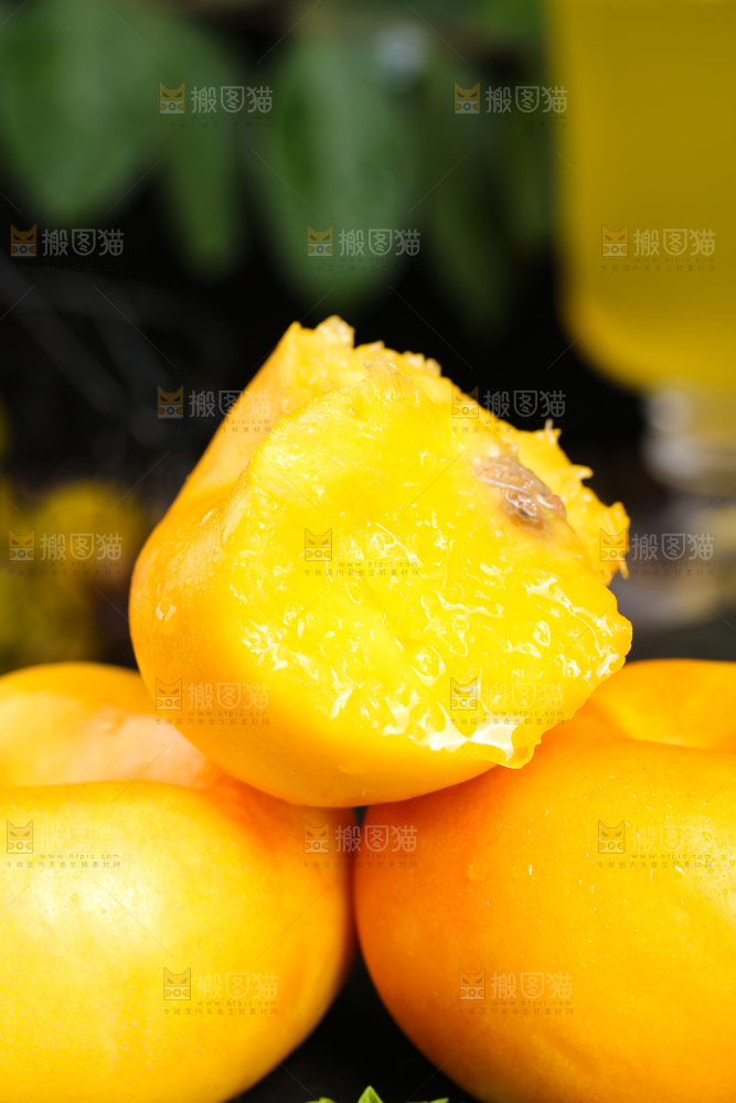 新鲜的陕西黄蟠桃