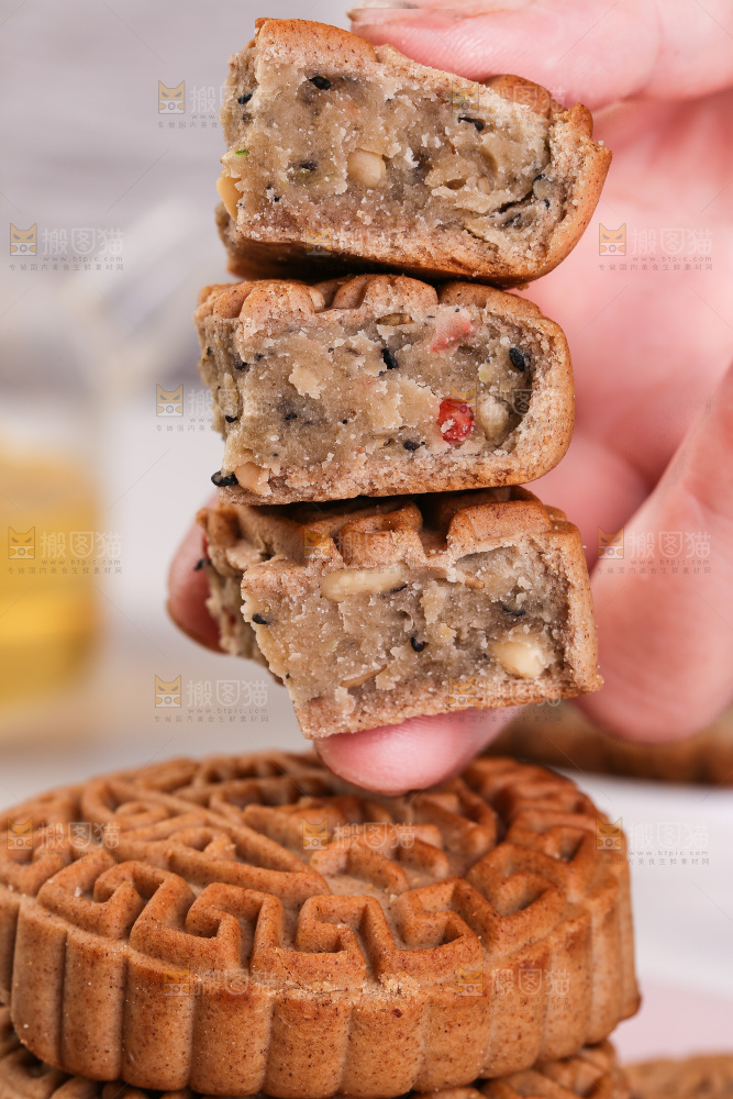 荞麦五仁月饼