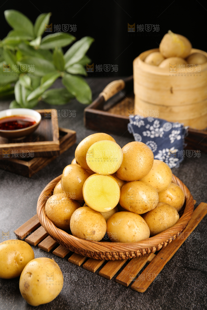 篮子里的恩施小土豆