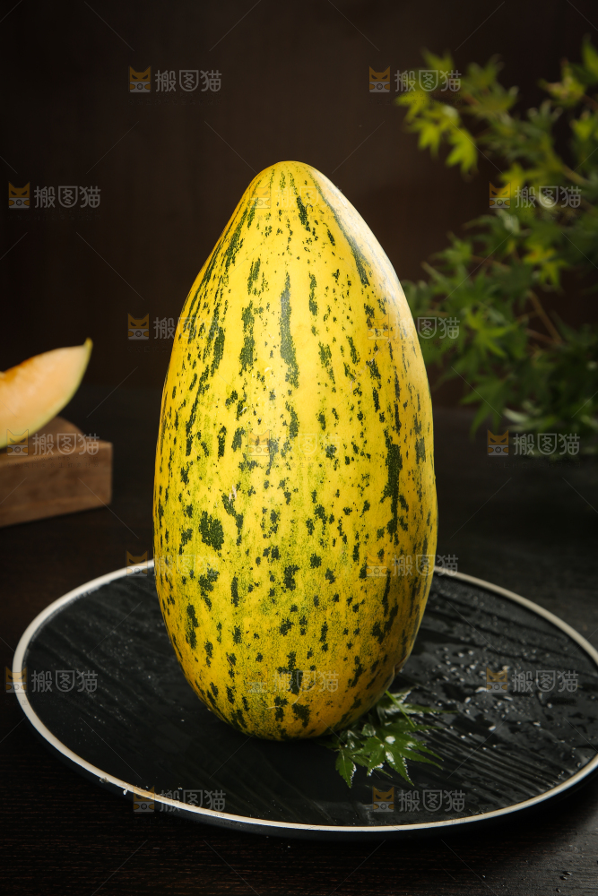 深底上的新疆伽师瓜