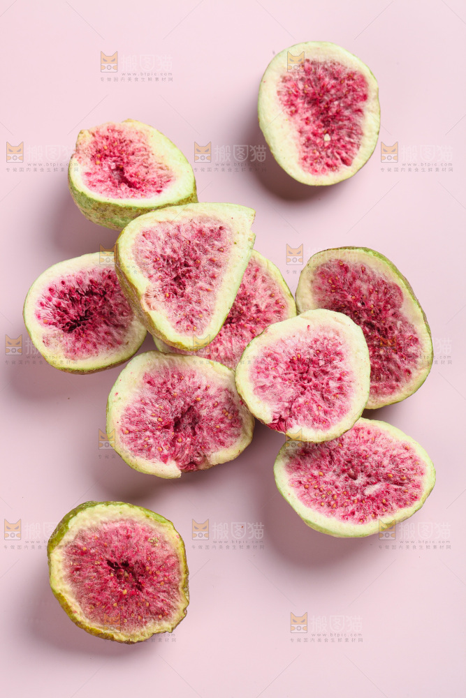 浅底上的新疆无花果干