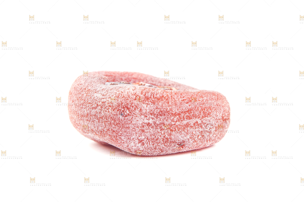 白底上的柿子饼