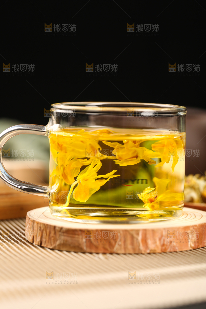 一杯石斛花茶