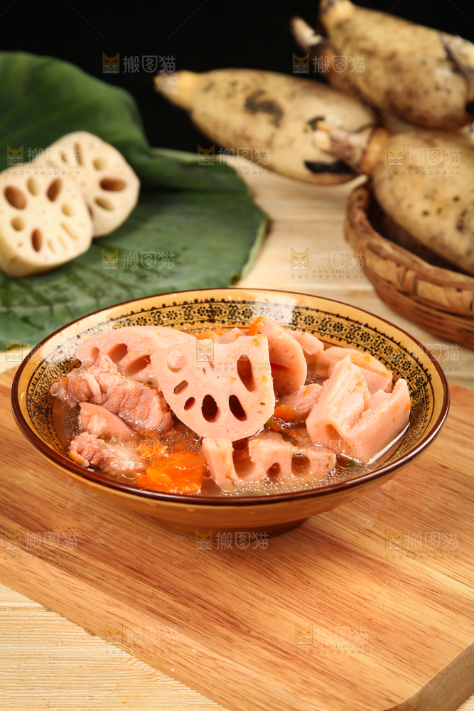 一碗莲藕炖肉
