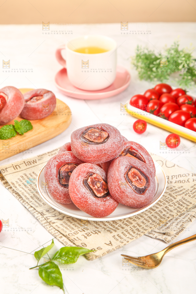一盘广西恭城柿饼