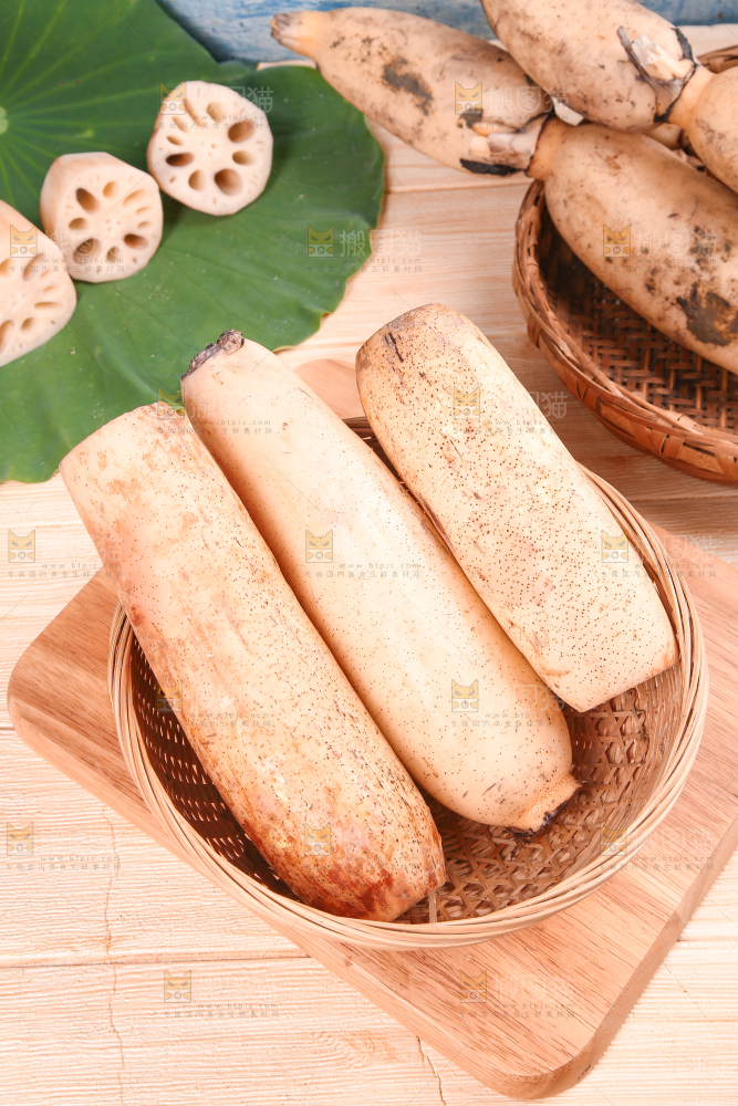 一篮洪湖粉藕