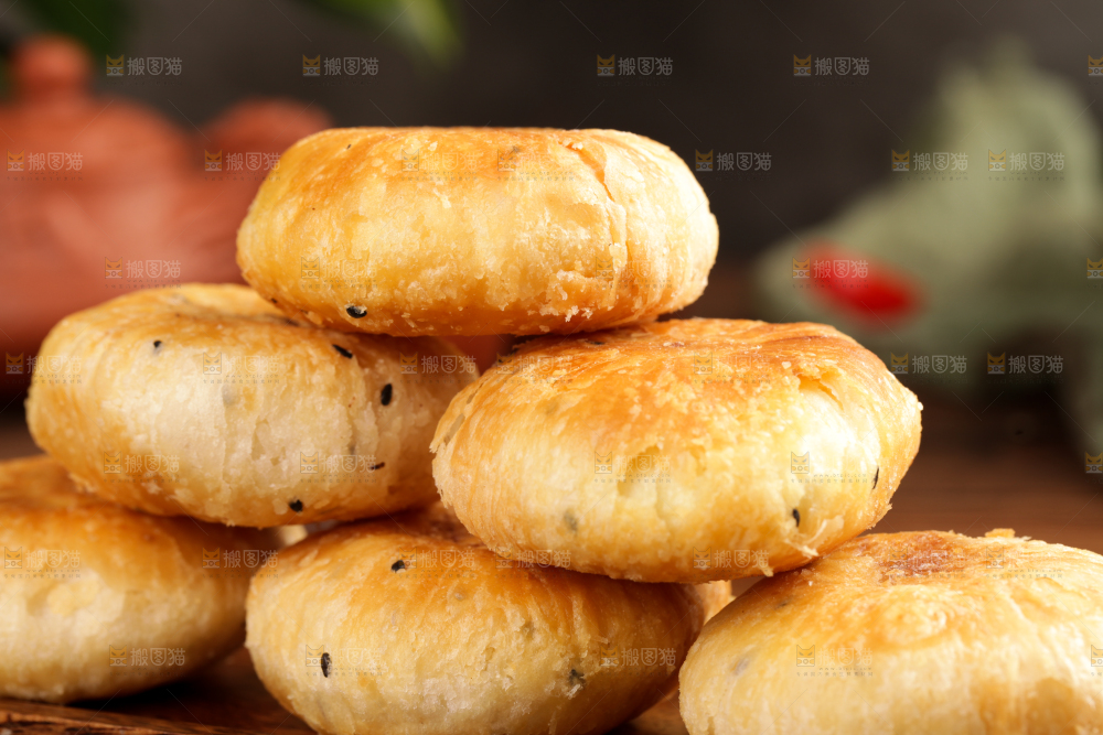 木底上的老婆饼