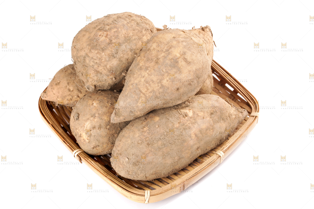 篮子里的毛薯