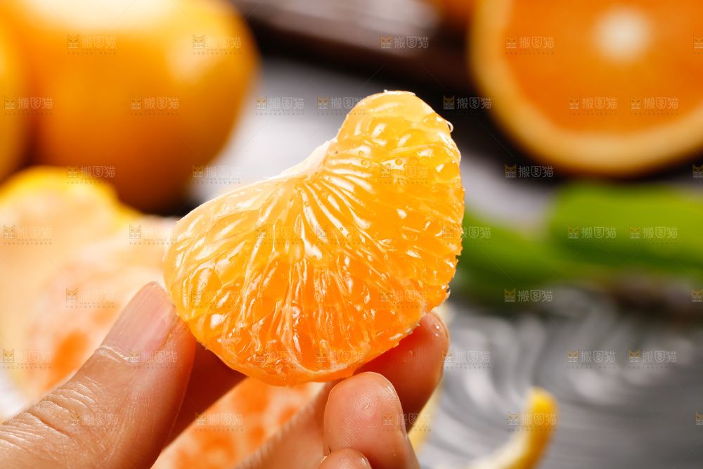 深底上的宜昌蜜桔