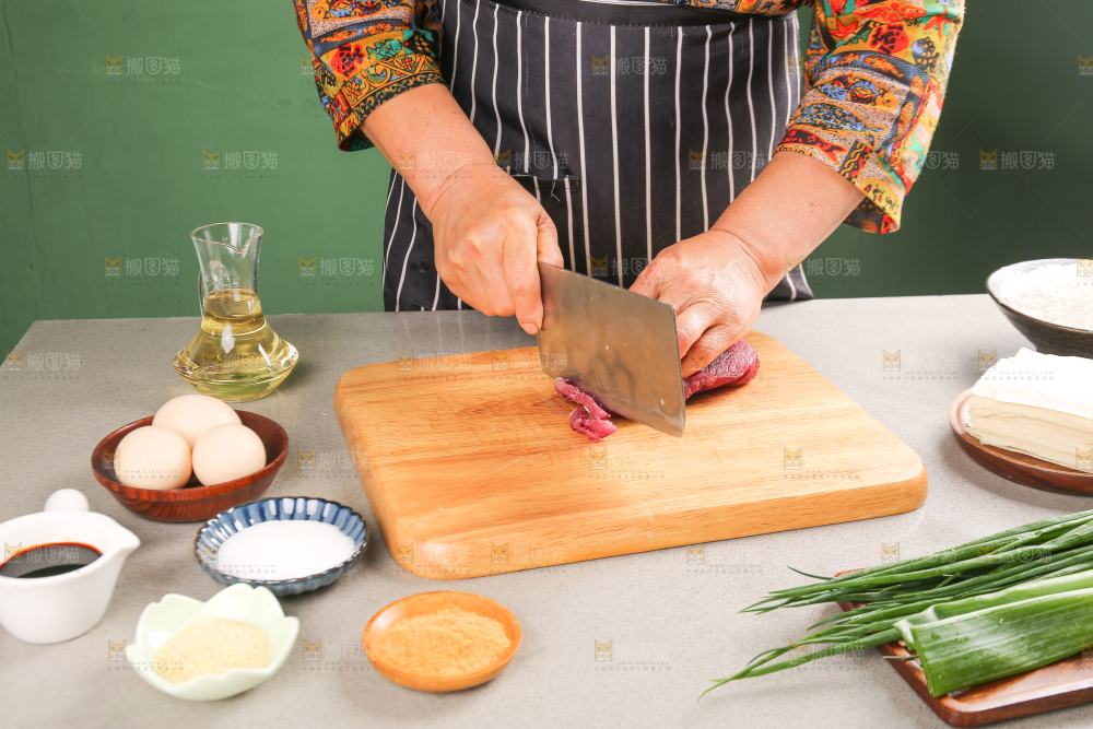 小馄饨制作过程