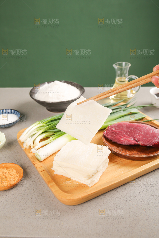 小馄饨制作过程