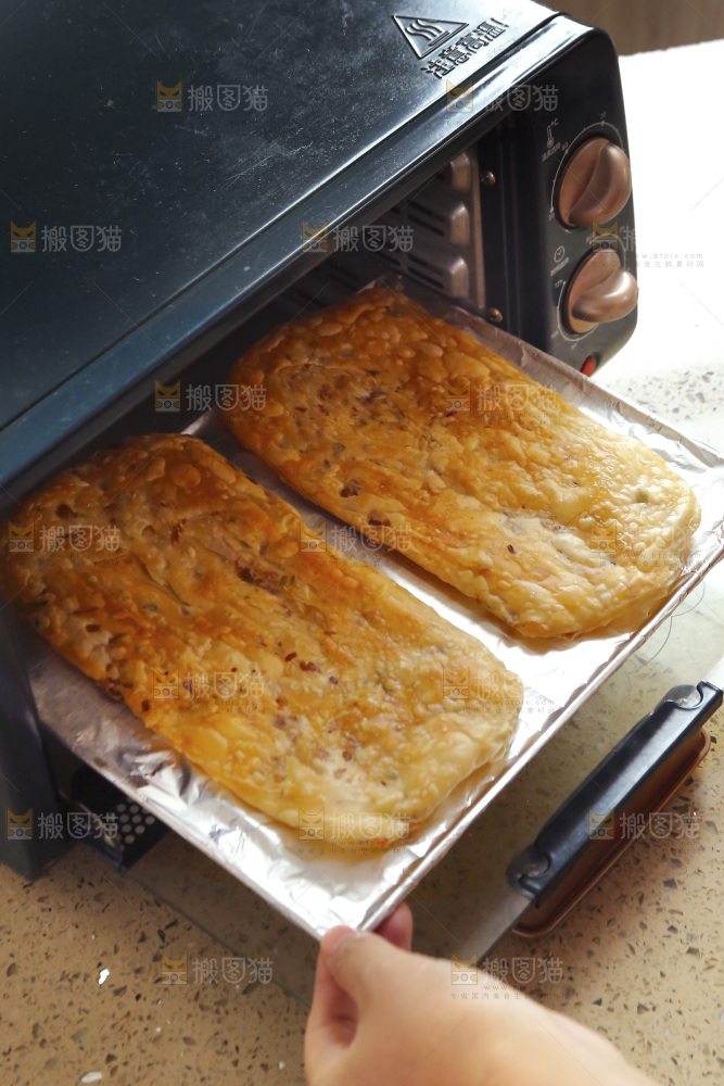 梅干菜锅盔制作