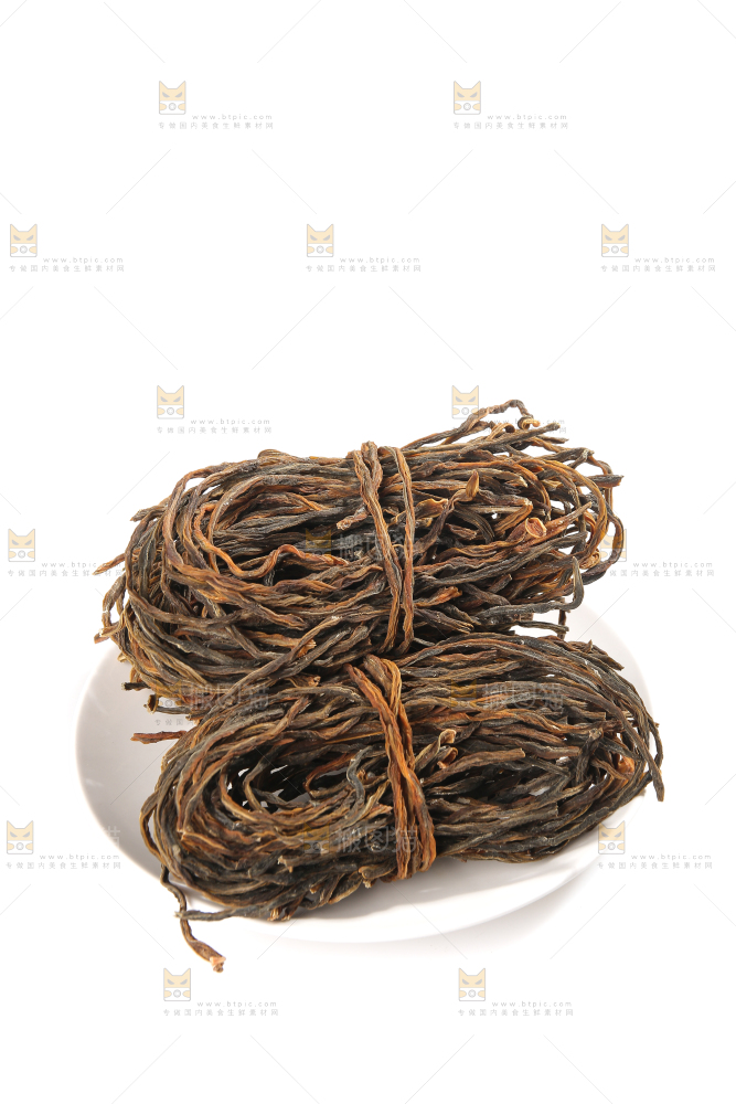 白底上的干豆角