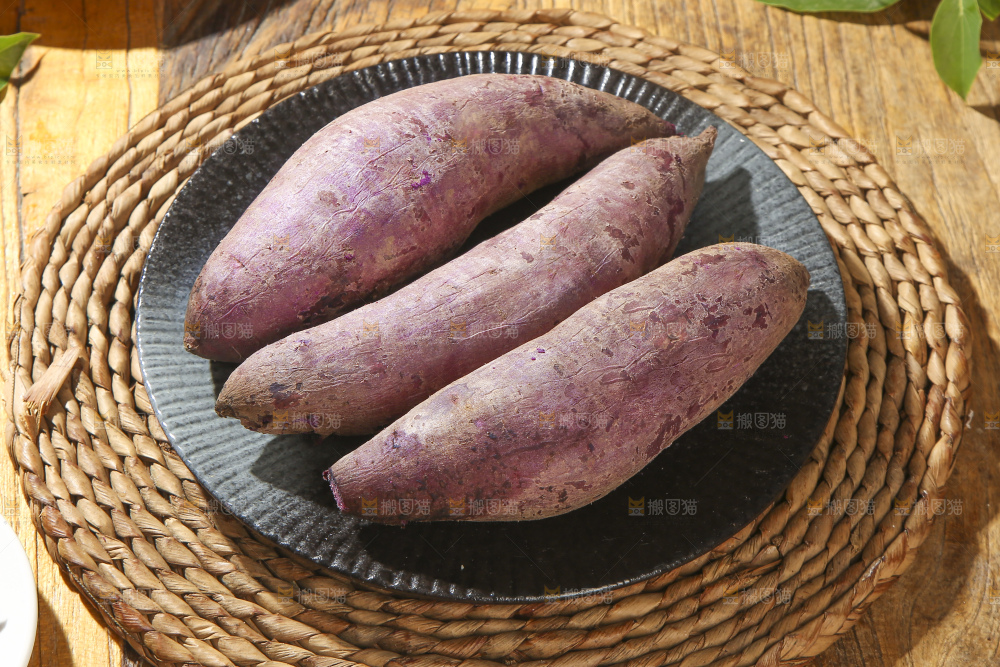 木底上的沙地紫薯