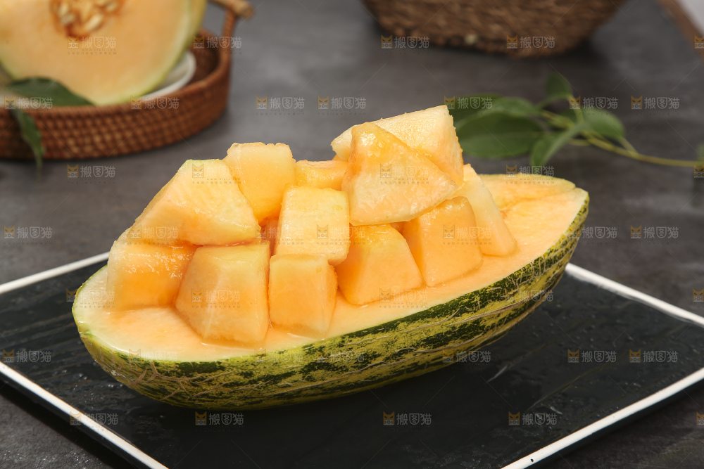 深底上的新疆伽师瓜