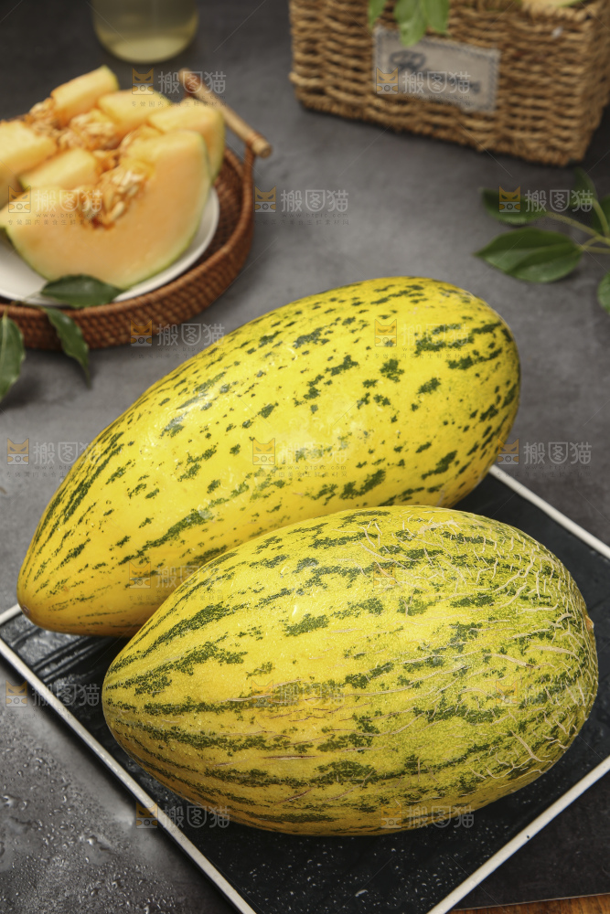 深底上的新疆伽师瓜