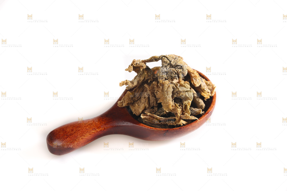 白底上的梅干菜