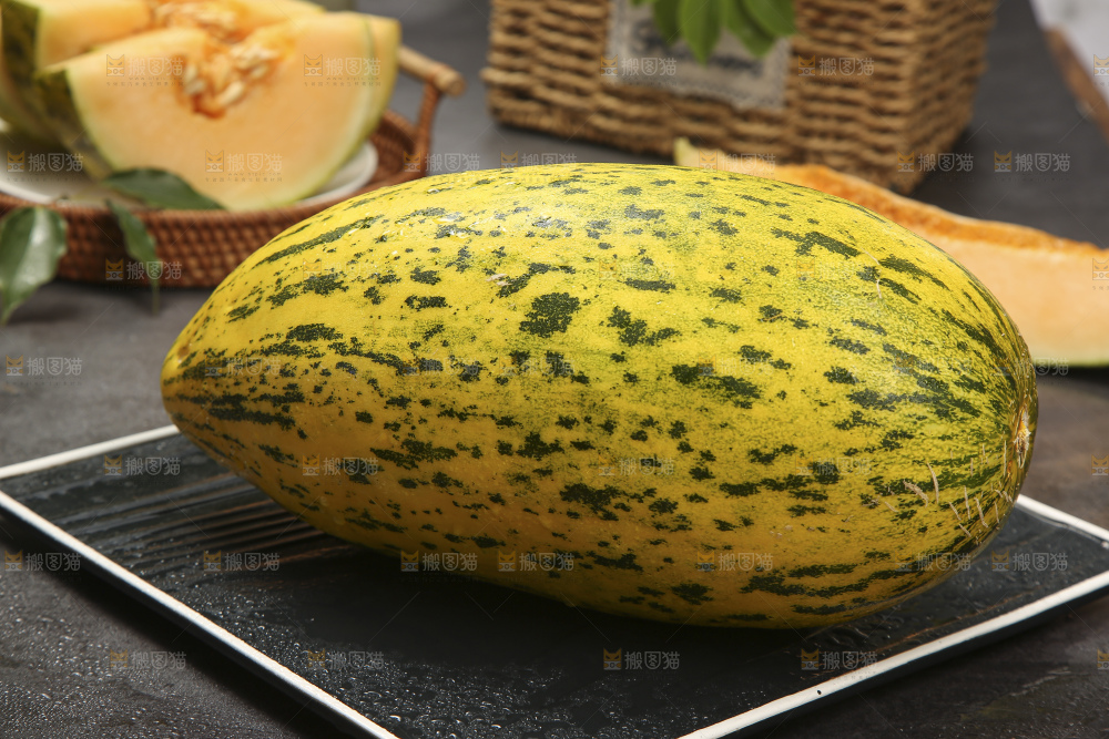 深底上的新疆伽师瓜