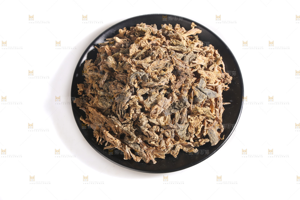 白底上的梅干菜