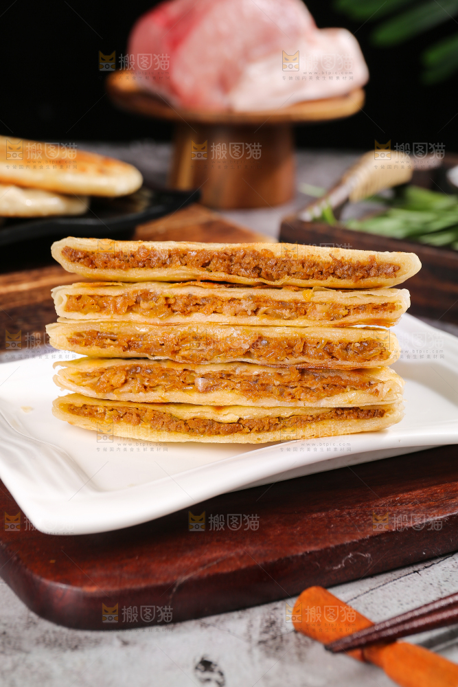 深底上的牛肉馅饼