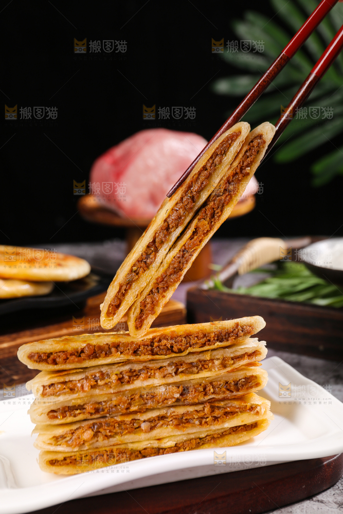 深底上的牛肉馅饼