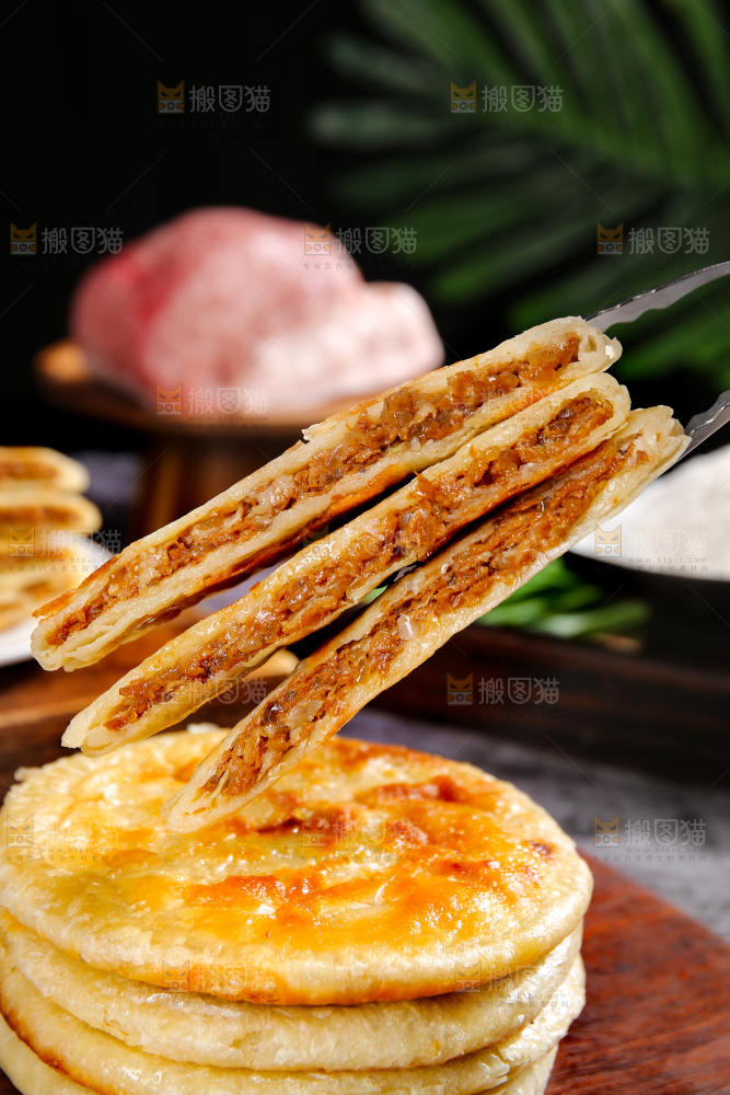深底上的牛肉馅饼