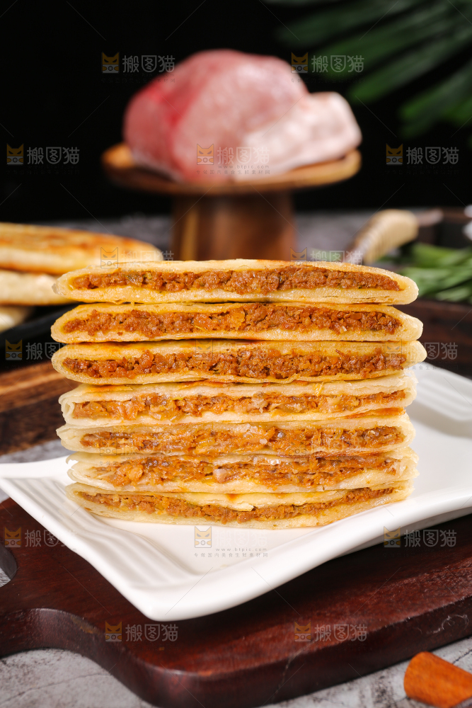 深底上的牛肉馅饼