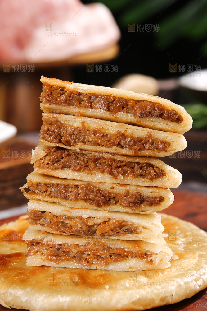 深底上的牛肉馅饼